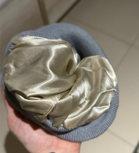 Beanie Anti-Frizz — Interior de Satén
