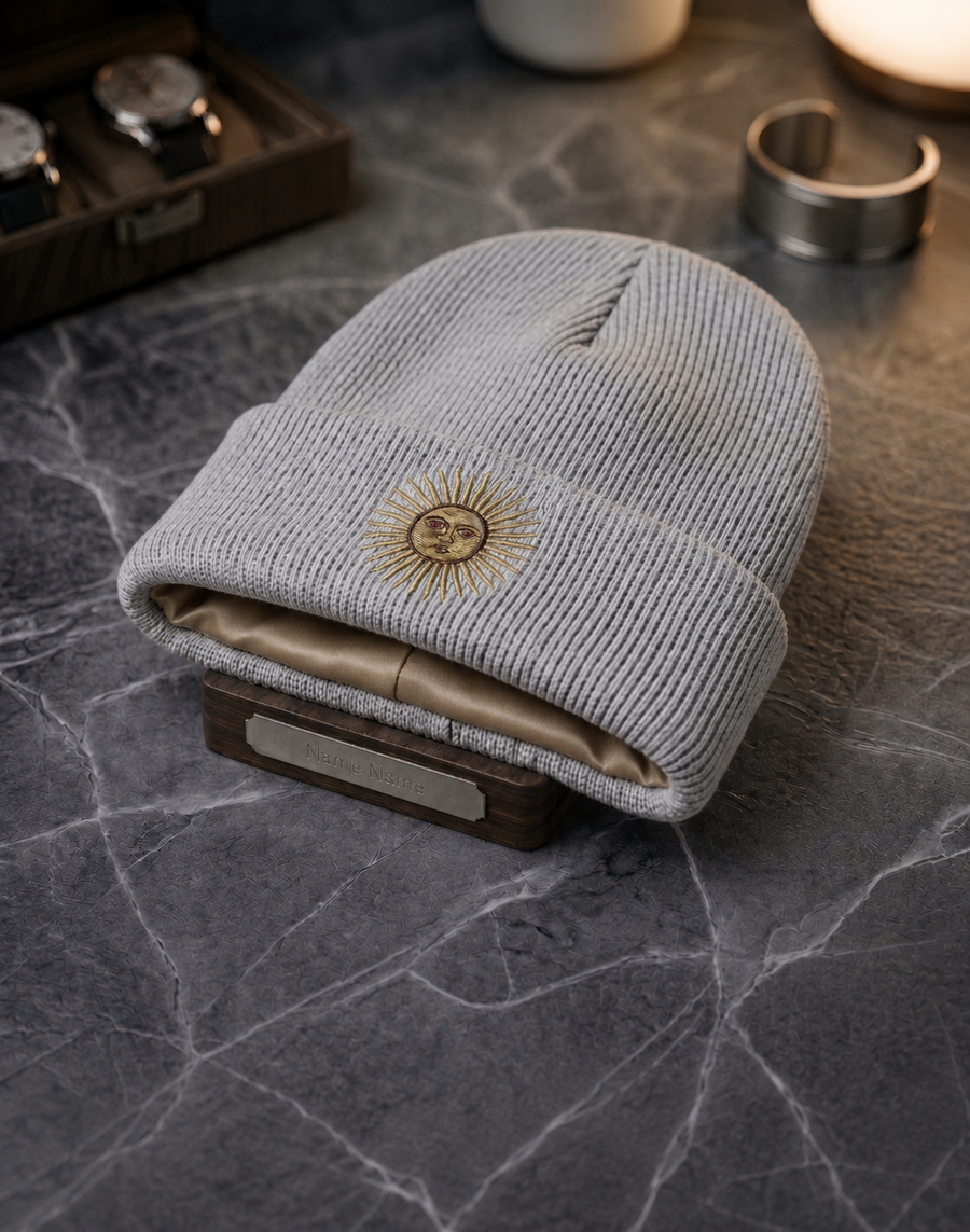 Beanie Anti-Frizz — Interior de Satén