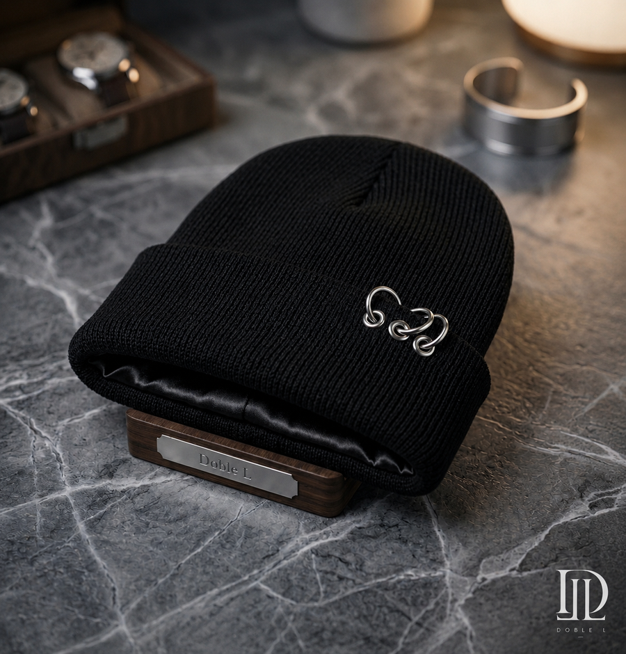 Beanie Anti-Frizz — Interior de Satén