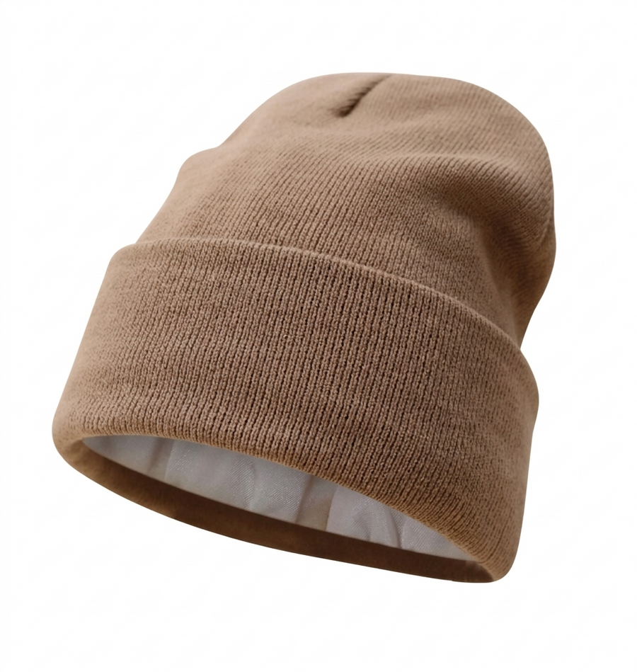 Beanie Anti-Frizz — Interior de Satén