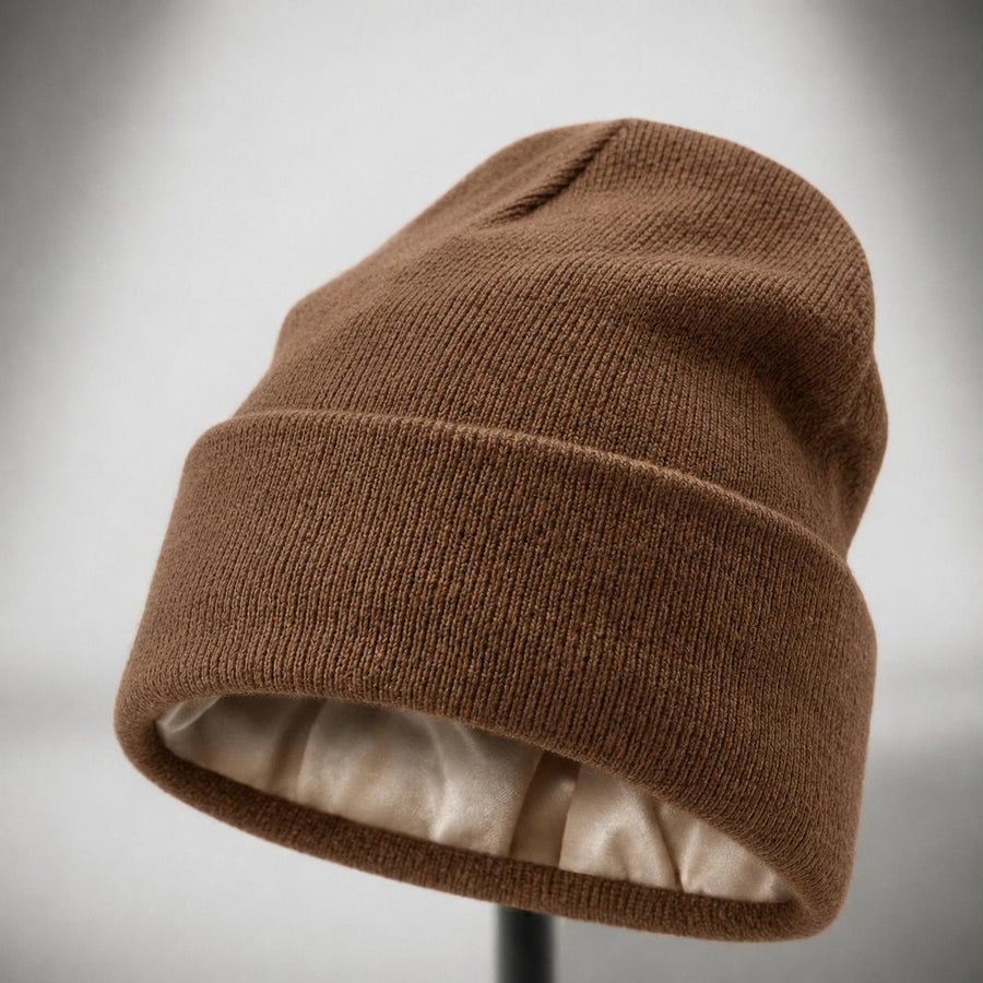 Beanie Anti-Frizz — Interior de Satén